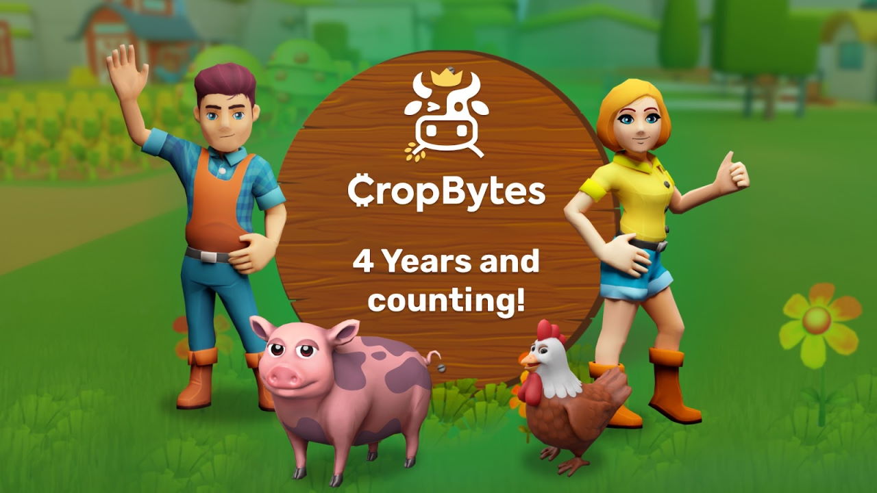 CropBytes Games Celebrates a Milestone Unheard of, ‘4 Years of Sustainable Web3 Gaming’