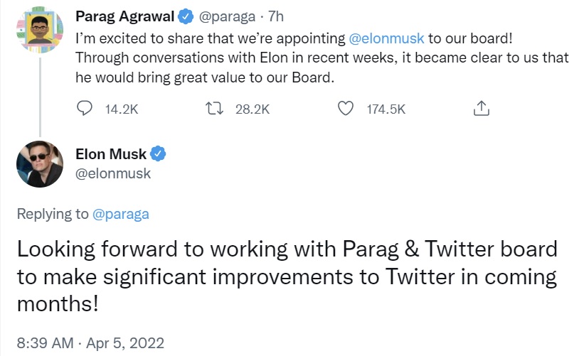 Elon Musk Promises to Make 'Significant Improvements' to Twitter — Calls Crypto Spam Bots 'Single Most Annoying Problem'