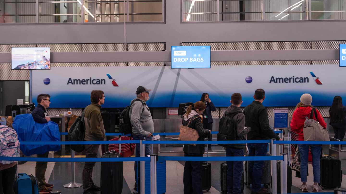 US Airlines Grounded by Government Shutdown, Canceling Over 2,700 Flights