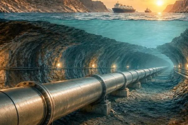 India Eyes Subsea Gas Pipeline to Mitigate Energy Risks