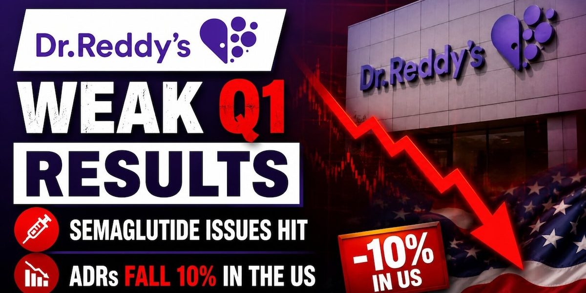 Dr. Reddy’s Laboratories Shares Fall 7% as Most Analysts Remain Bearish After Q1 Earnings Miss