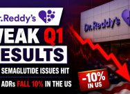Dr. Reddy's Laboratories Shares Fall 7% as Most Analysts Remain Bearish After Q1 Earnings Miss