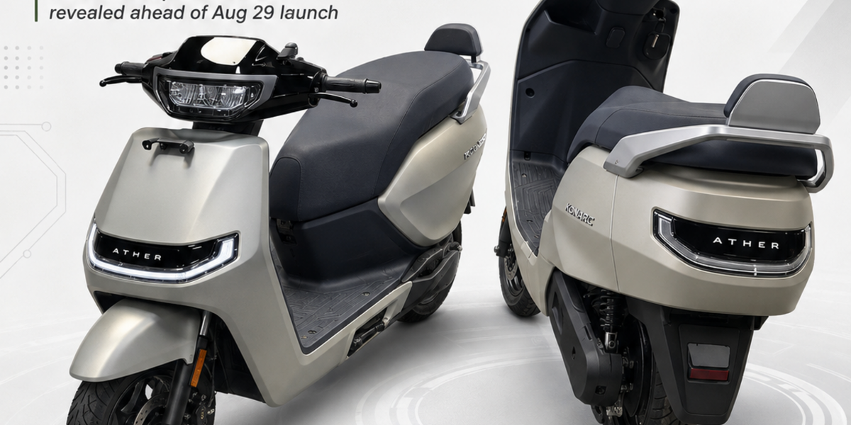 Ather Konarc Electric Scooter Leaked Ahead of August 29 Launch