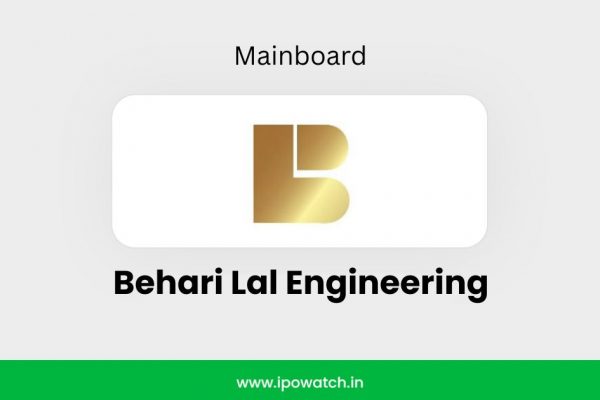 Behari Lal Engineering Shares Open at 20% Gain as IPO GMP Hits ₹1050