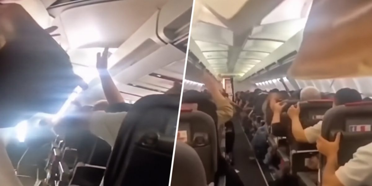 Cabin Ceiling Collapse on Boeing 737 After Emergency Landing in Iran